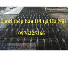 Lưới thép hàn D4a150x150, D5a150x150