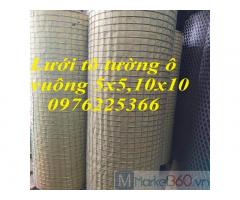 Lưới thép trát tường 5x5, 10x10, 15x15, 20x20, 25x25