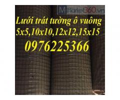 Lưới thép trát tường 5x5, 10x10, 15x15, 20x20, 25x25