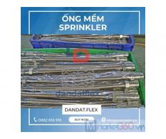 Ống mềm chữa cháy,ống mềm nối đầu phun cứu hỏa, ống mềm sprinkler dùng trong PCCC, dây nối mềm inox cho sprinkler