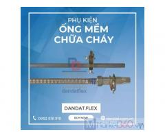 Ống mềm chữa cháy,ống mềm nối đầu phun cứu hỏa, ống mềm sprinkler dùng trong PCCC, dây nối mềm inox cho sprinkler