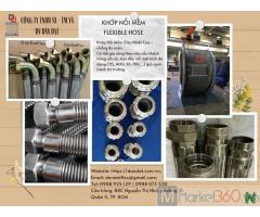 Khớp nối mềm inox nối bích, Flexible Hose, Khớp nối mềm chống rung