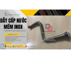 Dây cấp nước inox, Dây dẫn nước mềm nóng lạnh inox, ống dẫn nước inox 304 phi 21 chất lượng cao