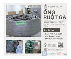 Ống Ruột Gà Lõi Thép Bọc Nhựa Bọc Lưới 304 Chính Hãng CHẤT LƯỢNG CAO