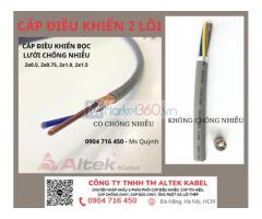 Cáp chống nhiễu 2x1.5mm2 Altek Hà Nội, Đà Nẵng, Hồ Chí Minh