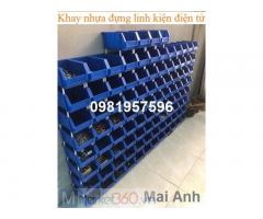 Khay nhựa làm tủ đựng ốc vít, khay nhựa làm tủ đựng linh kiện kích thước 240 x 155 x 125 mm