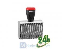 Dấu số 12 số cao 7mm colop 07012 kích thước 7x78mm