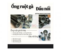 Ống ruột gà lõi thép ( sun sắt ) luồn dây điện