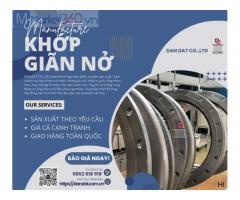 Khớp Giãn Nở Inox| Khớp giãn nở inox nối bích| Khớp giãn nở nhiệt bằng vải