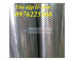 Tôn đột lỗ tròn, lưới inox đột lỗ tròn