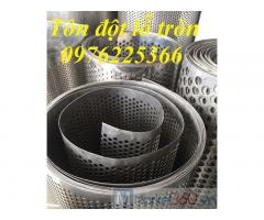 Tôn đột lỗ tròn, lưới inox đột lỗ tròn