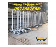 Xưởng sản xuất khung hàng rào di động, rào chắn an toàn tại TP HCM