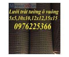 Lưới thép trát tường ô vuông 5x5