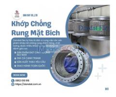 Khớp Nối Chống Rung| Khớp nối mềm inox nối ren | Khớp chống rung mặt bích