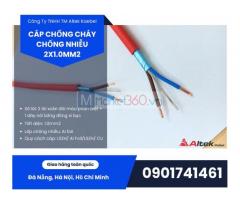 Cáp tín hiệu chống cháy, chống nhiễu 2x1.0mm2 hãng Altek Kabel Đức