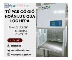 Tủ PCR có gió hoàn lưu qua lọc HEPA