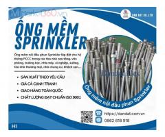 Ống Mềm Sprinkler, Khớp nối mềm PCCC – Giải Pháp Linh Hoạt Cho Hệ Thống Phòng Cháy Chữa Cháy