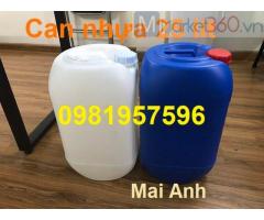 Can nhựa 25 lít đựng hóa chất, can nhua, can nhựa 20 lít, can nhựa 10 lít, can nhựa 30 lít