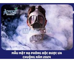 Mẫu mặt nạ phòng độc được ưa chuộng năm 2024