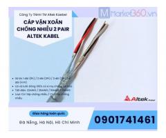 Cáp tín hiệu vặn xoắn chống nhiễu 1pair, 2pair, 3 pair, 4 pair