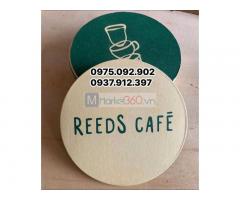 Xưởng sản xuất lóc cốc in logo quảng cáo nhà hàng,quán cafe tại TP.HCM