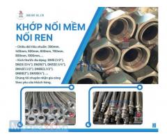 Khớp Nối Mềm Inox Nối Ren, Khớp nối mềm nối bích chịu nhiệt, Khớp nối mềm inox 304 – inox 316 nối ren