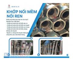 Khớp Nối Mềm Inox Nối Ren, Khớp nối mềm nối bích chịu nhiệt, Khớp nối mềm inox 304 – inox 316 nối ren