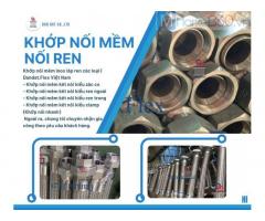 Khớp Nối Mềm Inox Nối Ren, Khớp nối mềm nối bích chịu nhiệt, Khớp nối mềm inox 304 – inox 316 nối ren