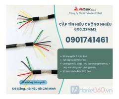 Dây cáp tín hiệu chống nhiễu 4x0.22mm2 Đà Nẵng, Hà Nội, HCM