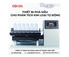 Thiết bị phá mẫu cho phân tích kim loại tự động