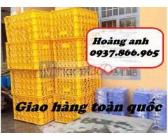 Sóng hở 8 bánh xe, sọt nhựa làm shipper, sọt có bánh xe dưới đáy, sọt chứa hàng dung tích lớn