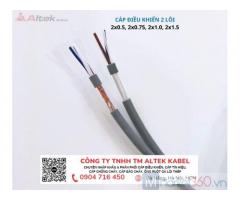 Cáp Điện 2 Lõi Altek Kabel, 0.5, 0.75, 1.0, 1.5 Mm2