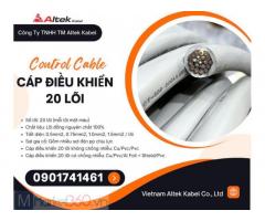 Cáp điều khiển, cáp tín hiệu 20 lõi Altek Kabel Hà Nội