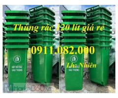 Giá rẻ thùng rác nhựa mẫu mới- thùng rác công cộng giá tốt uy tín-