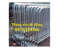 Rào chắn barie di động - Hàng rào sắt di động