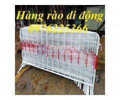 Rào chắn barie di động - Hàng rào sắt di động