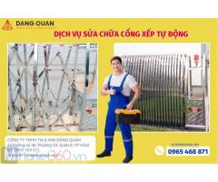 Dịch vụ sửa chữa cổng xếp inox tại TP HCM nhanh chóng