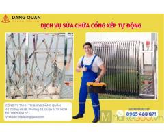 Dịch vụ sửa cổng xếp inox tại Đồng Nai