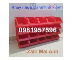 Khay nhựa đựng ốc vít, phụ tùng, cut zoang, khay đựng linh kiện, khay dụng cụ