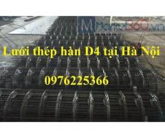 Lưới thép hàn D4 - Báo giá lưới thép hàn D4