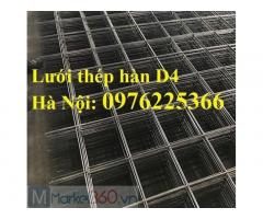 Lưới thép hàn D4 - Báo giá lưới thép hàn D4