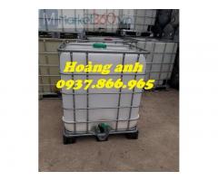 Xuất bồn cũ số lượng lớn, bồn nhựa, tank 1 khối, bồn 1000l, tank cũ đựng xăng dầu