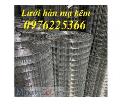 Lưới thép hàn cuộn mạ kẽm D2, D3, D4, D5 , giá sỉ tại kho