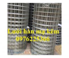 Lưới thép hàn cuộn mạ kẽm D2, D3, D4, D5 , giá sỉ tại kho