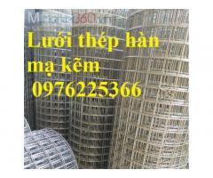 Lưới thép hàn cuộn mạ kẽm D2, D3, D4, D5 , giá sỉ tại kho