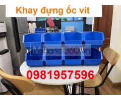 Khay nhựa đựng ốc vít, đinh, phụ kiện, linh kiện trong các nhà xưởng, nhà máy, gara