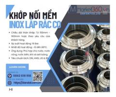 Khớp Nối Mềm Inox Lắp Rắc Co – Khớp Nối Mềm Inox Lắp Ren Giá Rẻ