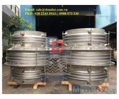 Khớp nối giãn nở inox ( khớp nối mềm inox ) cỡ lớn cho đường ống công nghiệp ?