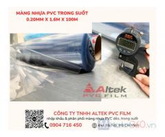 Màn nhựa PVC dẻo trong suốt 0.2 li sẵn Hà nội, Hồ Chí Minh