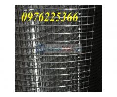 Lưới inox 304 hàn ô vuông 25x25, 50x50